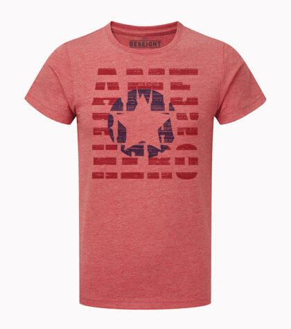 T-shirt American Hero Homme Rouge