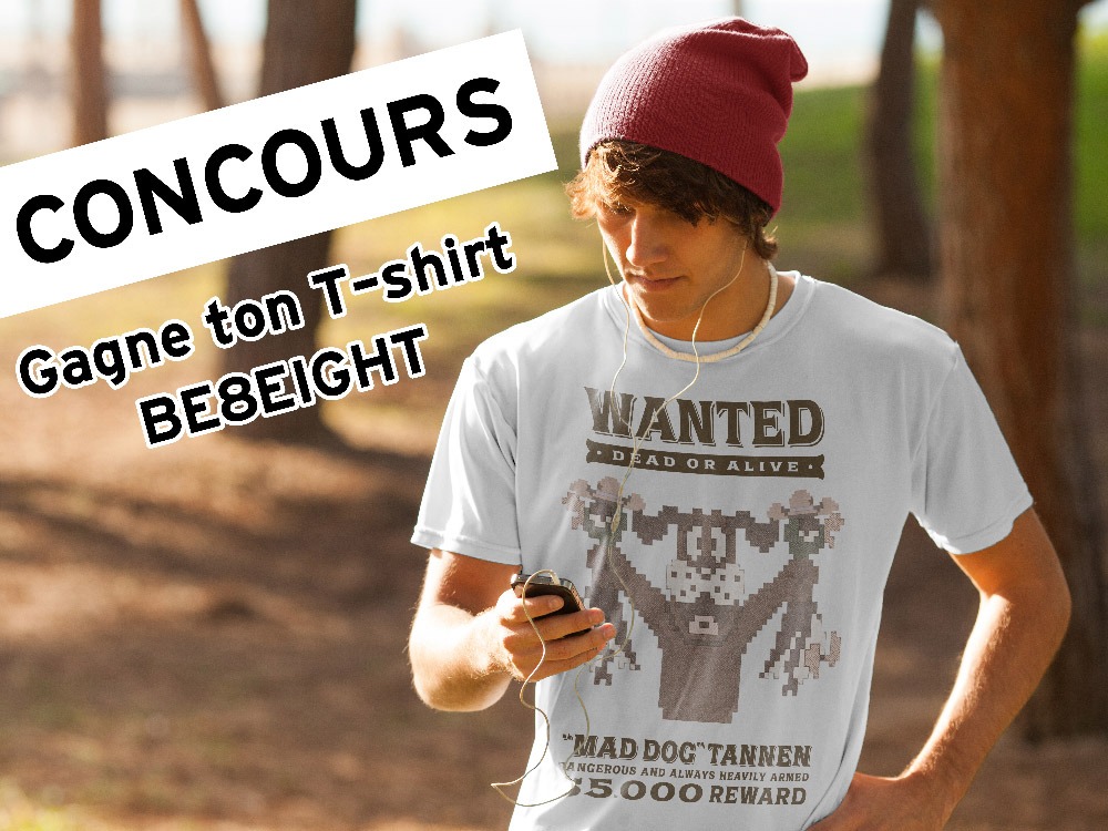 Lire la suite à propos de l’article CONCOURS : gagne ton t-shirt Be8eight !