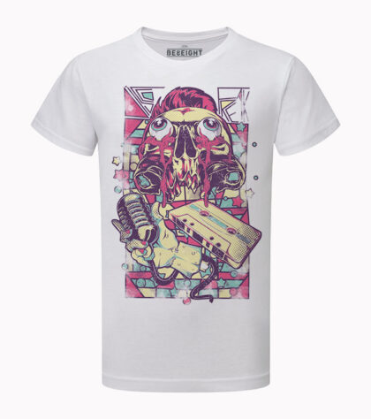 T-shirt Hard Song Homme Blanc