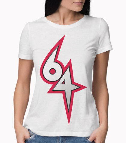 T-shirt 64 Femme Blanc