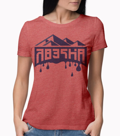 T-shirt Abysma Brand Femme Rouge