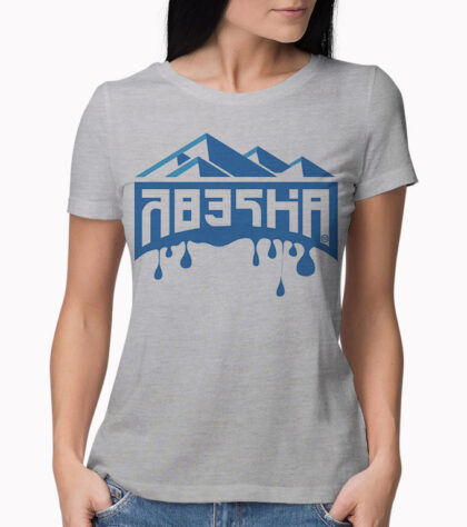 T-shirt Abysma Brand Femme Silver
