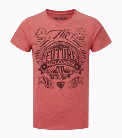T-shirt The Future Homme Rouge