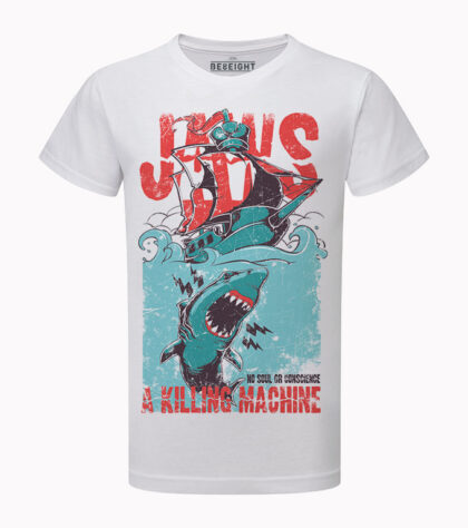 T-shirt Jaws Homme Blanc