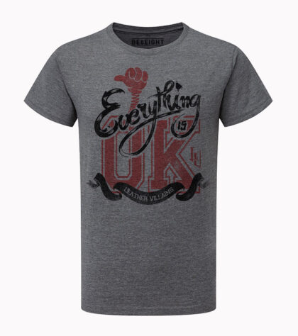 T-shirt everything is ok Homme grey-marl