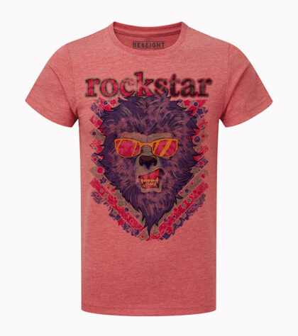 T-shirt RockStar Homme Rouge