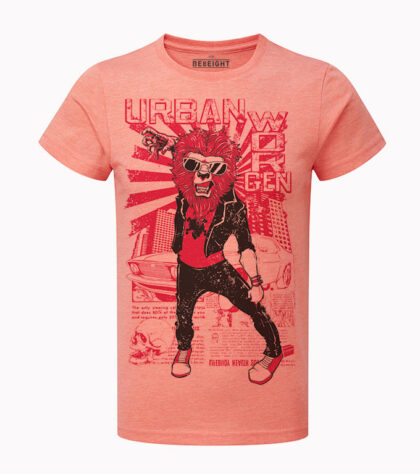 T-shirt Urban Wor Homme coral-marl