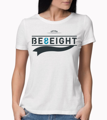 T-shirt Be8eight Classique Femme Blanc