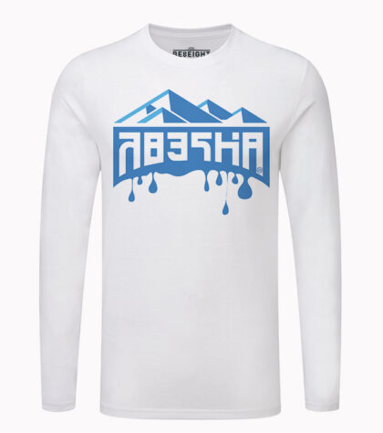 T-shirt Abysma Brand tshirt-geek-manches-longues Blanc