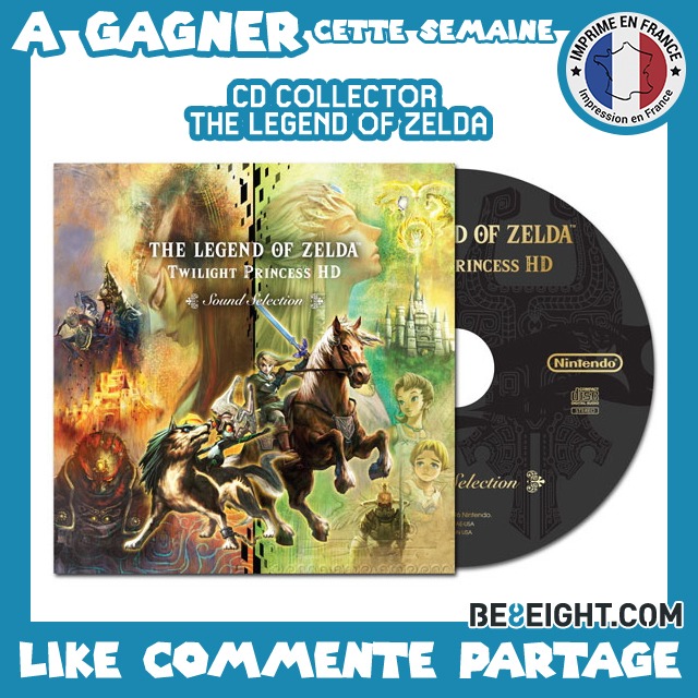 Lire la suite à propos de l’article Cette semaine gagne le CD collector: The Legend of ZELDA Twilight Princess HD Sound Selection !
