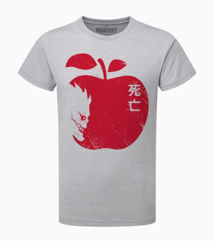 T-shirt apple of the death Homme Silver