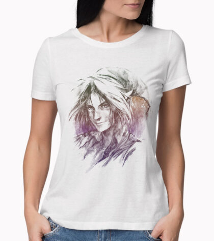 T-shirt Link Femme Blanc