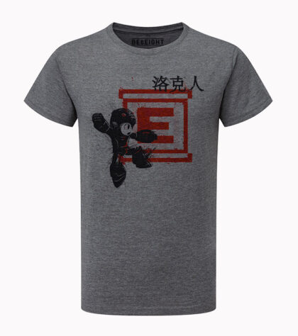 T-shirt Megaman Traditional Homme grey-marl