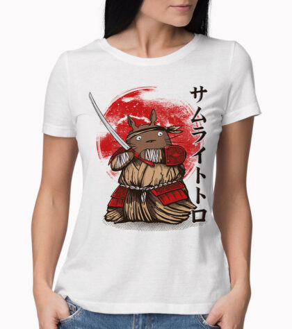 T-shirt Toto samurai Femme Blanc