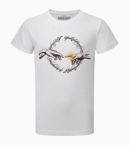 T-shirt God of Ring Homme Blanc