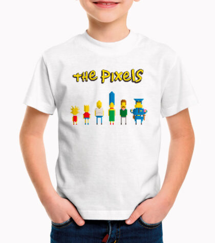 T-shirt Enfant the pixels