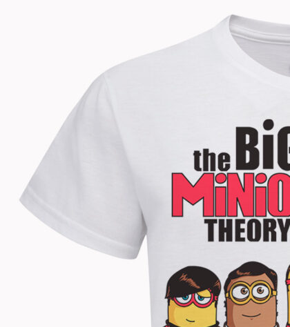 T-shirt Enfant the big minon theorie