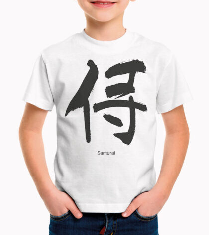 T-shirt Enfant Kanji samouraï