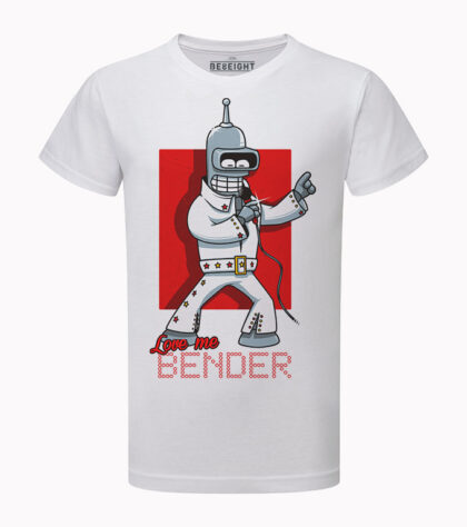 T-shirt Futurama Love Me Bender