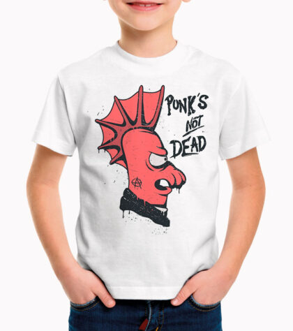 T-shirt Enfant Futurama Punk’s Not Dead