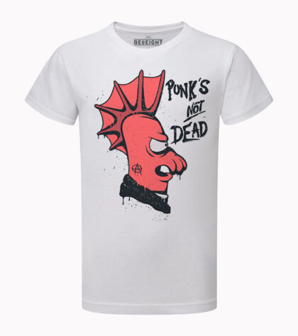 T-shirt Futurama Punk’s Not Dead