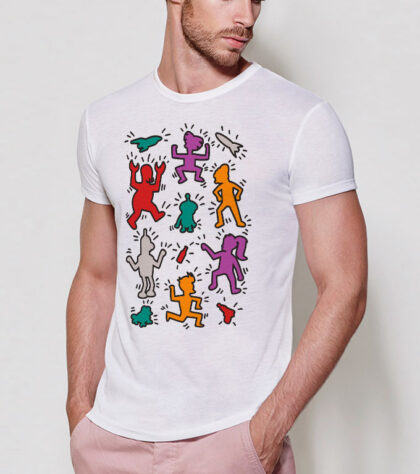 T-shirt Haring Futurama