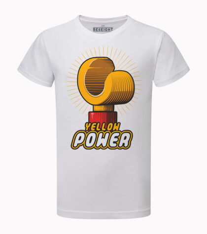 T-shirt Yellow Power