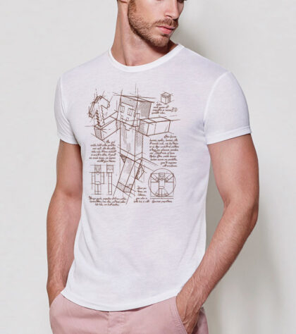 T-shirt Geek Minecraft