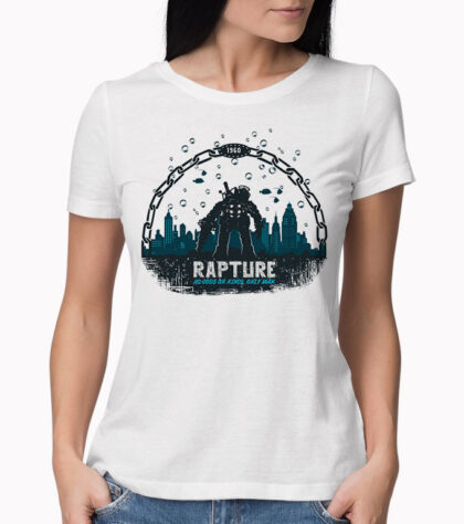 T-shirt Rapture Femme Blanc