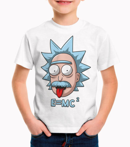 T-shirt Enfant Rick et Morty E=MC2