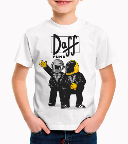 T-shirt Enfant Daff Punk