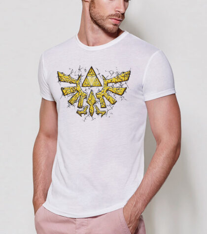 T-shirt Triforce Gold
