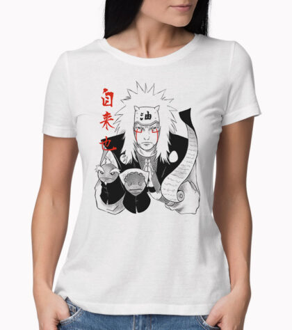 T-shirt geek Sensei Femme Blanc