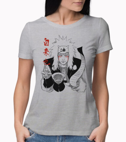 T-shirt geek Sensei Femme Silver