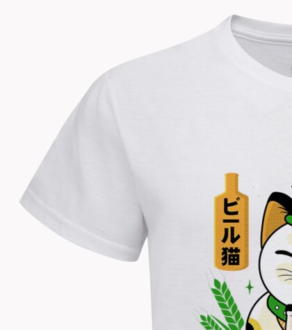 T-shirt Beer Cat