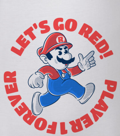 T-shirt LET’S GO RED