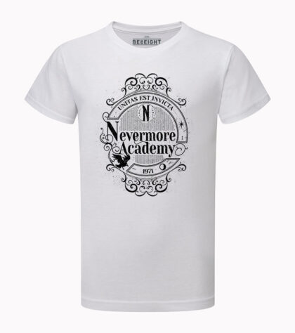 T-shirt Nevermore Academy Homme Blanc